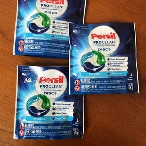 Set of 3 Persil Proclean Discs Original